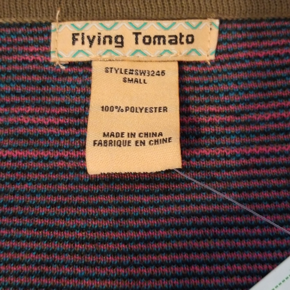 πHOST PICK~NWT Flying Tomato Sweater Dress,Size S - Picture 5 of 7